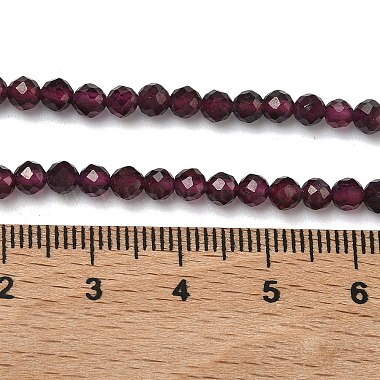 grenat naturels brins de perles(X-G-B168-A05-4mm)-5