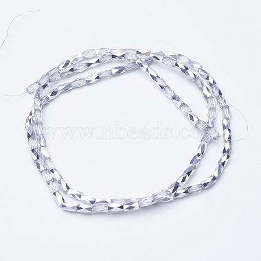 Electroplate Transparent Glass Beads Strands(EGLA-E046-H04)-2