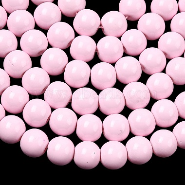 peints brins de perles de verre(DGLA-S071-8mm-B2)-4