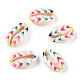 Printed Cowrie Shell Beads(SSHEL-ZX006-07C)-1