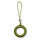 Polyester Tassel Woven Big Pendant Decorations(FIND-N052-001E)-1