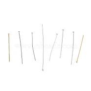 Stainless Steel Head Pins, Mixed Color, 30.5~50x0.6~0.8mm, Head: 1.5mm, about 500pcs/50g(STAS-XCP0001-31)
