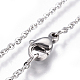 304 Stainless Steel Pendant Necklaces(NJEW-E141-23)-5