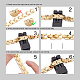 SHEGRACE Stainless Steel Panther Chain Watch Band Bracelets(JB660A)-4