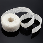 6M Polyester Boning, Horsehair Braid, Crinoline for Sewing Wedding Dress, Dance Formal Dress Accessories, Skirt, Gown, Antique White, 30x0.5mm(FIND-PH0006-24)