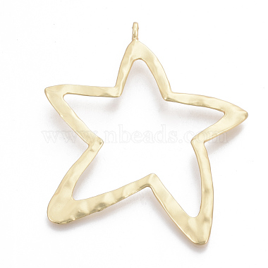 Real Gold Plated Star Alloy Big Pendants