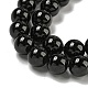 Natural Black Tourmaline Beads Strands(G-G763-01-10mm-AB)-6