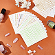 24 Sheets 12 Colors Letter Style Plastic Nail Art Stickers(MRMJ-OC0003-21)-5