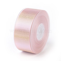 Double Face Polyester Satin Ribbons, PeachPuff, 1-1/2 inch(38mm), about 100yards/roll(91.44m/roll)(SRIB-P012-B12-38mm)