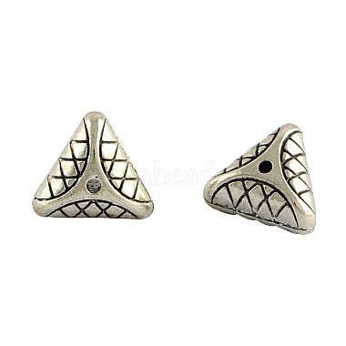 Antique Silver Triangle Alloy Spacer Beads