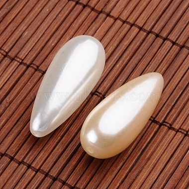 Teardrop Imitation Pearl Acrylic Beads(OACR-L004-6315)-2
