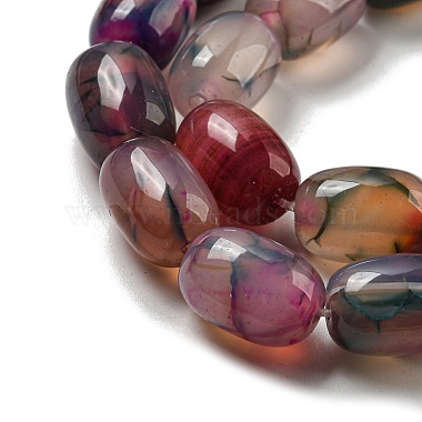 Natural Dragon Veins Agate Beads Strands(G-A223-D11-01H)-4