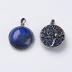Pendentifs en lapis lazuli naturel(G-E436-02C)-1