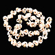natürliche Spirale Shell Perlen Stränge(SSHEL-G024-02)-5