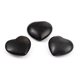 Natural Rainbow Obsidian Beads, Heart, 30.5~31.7x28.6~29.5x11~12mm(G-B002-04)