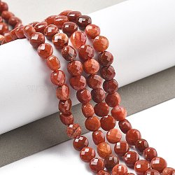 Natural Red Agate(Dyed & Heated) Beads Strands, Faceted, Flat Round, 5~5.5x3~3.5mm, Hole: 0.8~1mm, about 80~81pcs/strand, 15.16~15.24 inch(38.5~38.7cm)

(G-C179-A26-01)