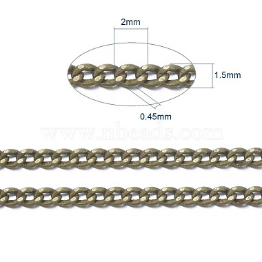 Brass Twisted Chains(CHC-S108-AB-NF)-6