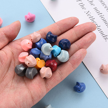 Opaque Acrylic Beads(MACR-S373-16A)-5