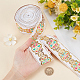 Flat Ethnic Style Embroidery Polyester Ribbons(OCOR-WH0067-86C)-3