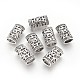 Hollow Alloy Tube Beads(PALLOY-G234-14AS)-1
