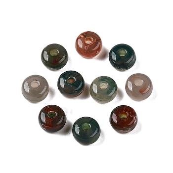 Transparent Acrylic Beads, Rondelle, Dark Slate Gray, 7x4mm, Hole: 1.8mm, about 3300pcs/500g