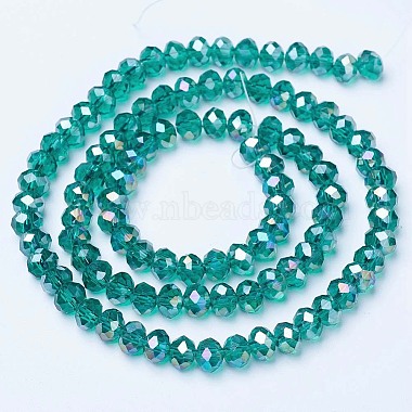 Electroplate Glass Beads Strands(X-EGLA-A034-T6mm-B04)-2