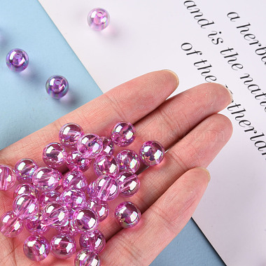 Perles en acrylique transparente(MACR-S370-B10mm-740)-5