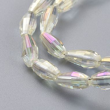 Electroplated Glass Beads Strands(EGLA-H100-FR02)-2