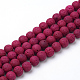 Synthetic Lava Rock Beads Strands(G-S247-8mm-M-1)-2