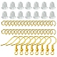 60Pcs Brass Earring Hooks(DIY-FS0007-60G)-1