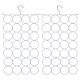 4Pcs 28 Loop Iron Scarf Hanger Holder(AJEW-GO0004-90)-1