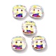 2-Hole Square Glass Rhinestone Buttons(BUTT-D001-C)-3