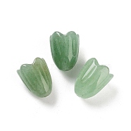 Natural Green Aventurine Beads, Flower, 15x12mm, Hole: 1.6mm(G-A222-03B)