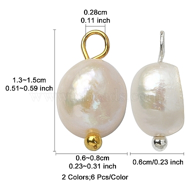 12Pcs 2 Colors Natural Pearl Potato Charms(FIND-YW0004-33)-3