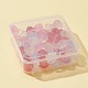 64Pcs 8 Colors Transparent Electroplate & Baking Painted Glass Beads(GLAA-FS0001-37)-5