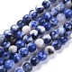 Natural Sodalite Beads Strands(G-K410-02-6mm)-1
