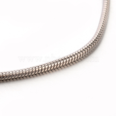304 Stainless Steel Snake Chain Bracelets(STAS-M175-10P-A)-2