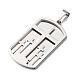 Easter 304 Stainless Steel Pendants(STAS-E527-06P)-2
