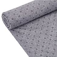 Polycotton Embroidery Fabric, Gray, 200x100x0.15cm(DIY-WH0028-59A)