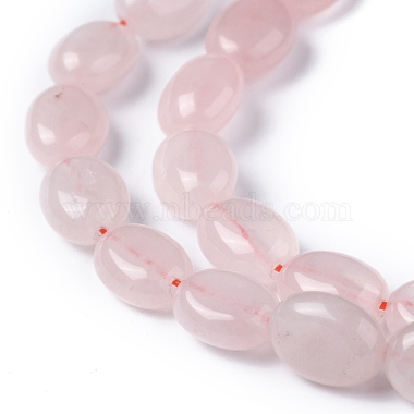 Chapelets de perles en quartz rose naturel(G-Z006-A25)-2