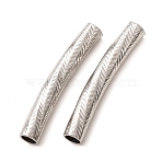 304 Stainless Steel Tube Beads, Stainless Steel Color, 40.5x7.5x6mm, Hole: 4.8mm(SA-CBA4D96-15C-P)