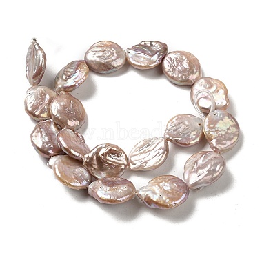 Brins de perles de keshi naturelles(PEAR-E016-045)-2