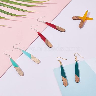 DIY Teardrop Dangle Earring Making Kits(DIY-OC0006-31)-6