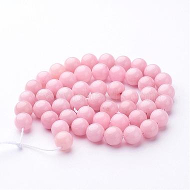 Natural Mashan Jade Round Beads Strands(G-D263-8mm-M)-3