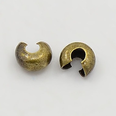Brass Crimp Beads Covers(EC266-NFAB)-2