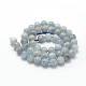 Natural Aquamarine Beads Strands(G-P335-01-10mm)-2
