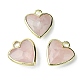 Natural Rose Quartz Pendants(G-O204-01E)-1