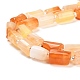 Natural Botswana Agate Beads Strands(G-G068-A18-01)-4