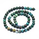 Natural Chrysocolla Beads Strands(G-F715-026)-2