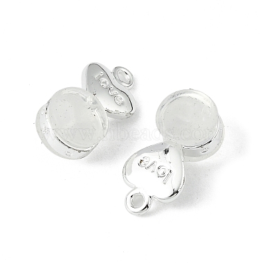 Silver Silicone Ear Nuts